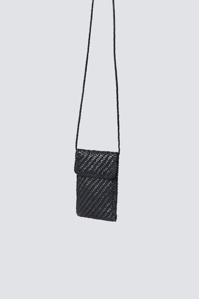 PHONE CROSSBODY IN BLACK