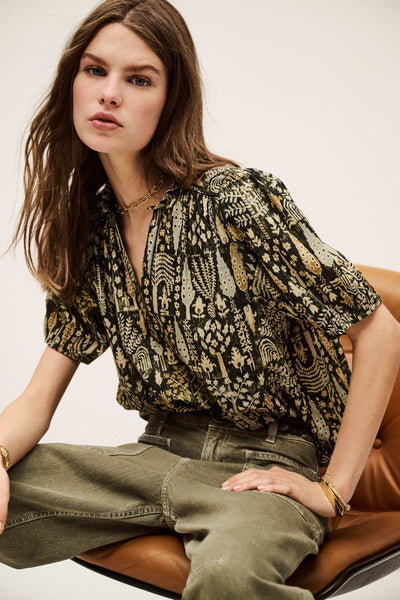 PUEBLO SHIRT IN KAKI
