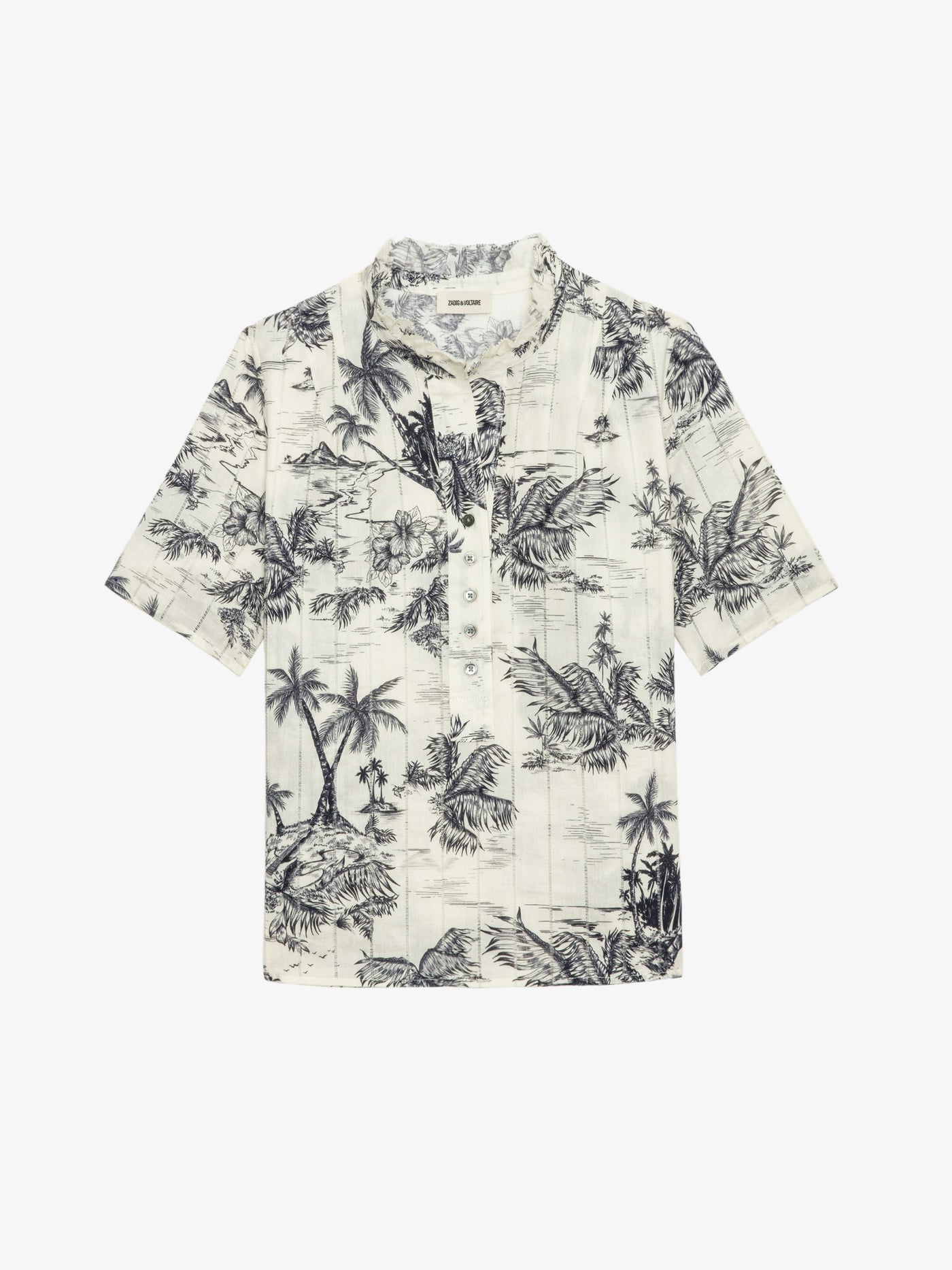 TOPHER TOP IN ECRU