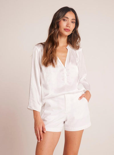 ELLE PLAYA TROUSER SHORT IN WHITE