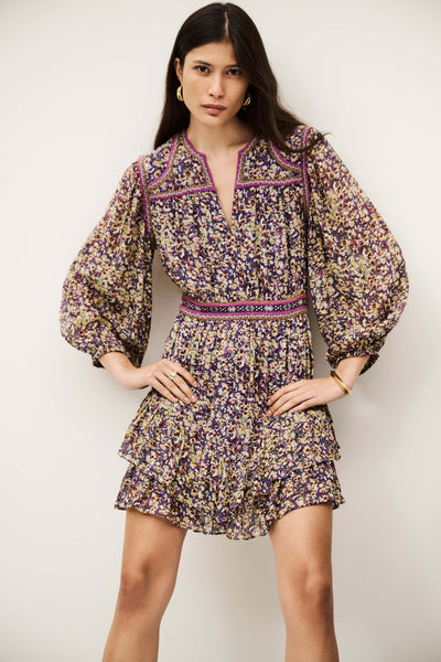 LOLY DRESS IN PURPLE