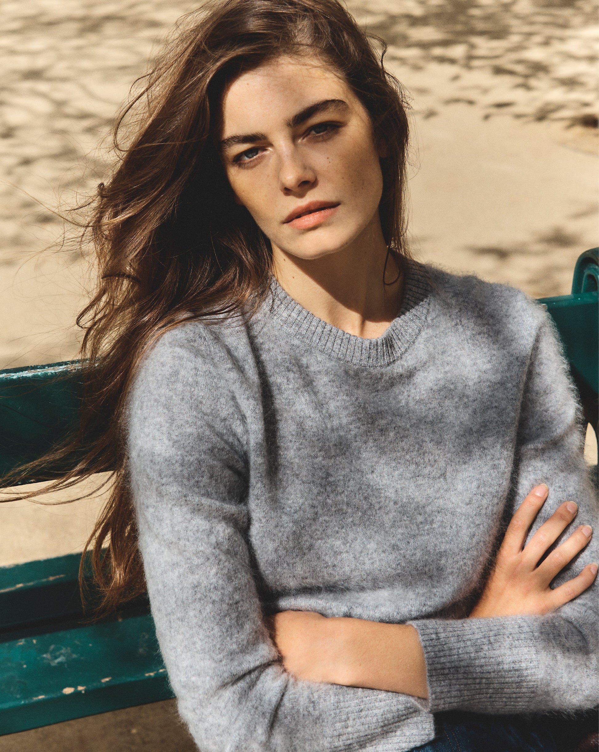 PIPPEN BRUSHED CASHMERE PULLOVER