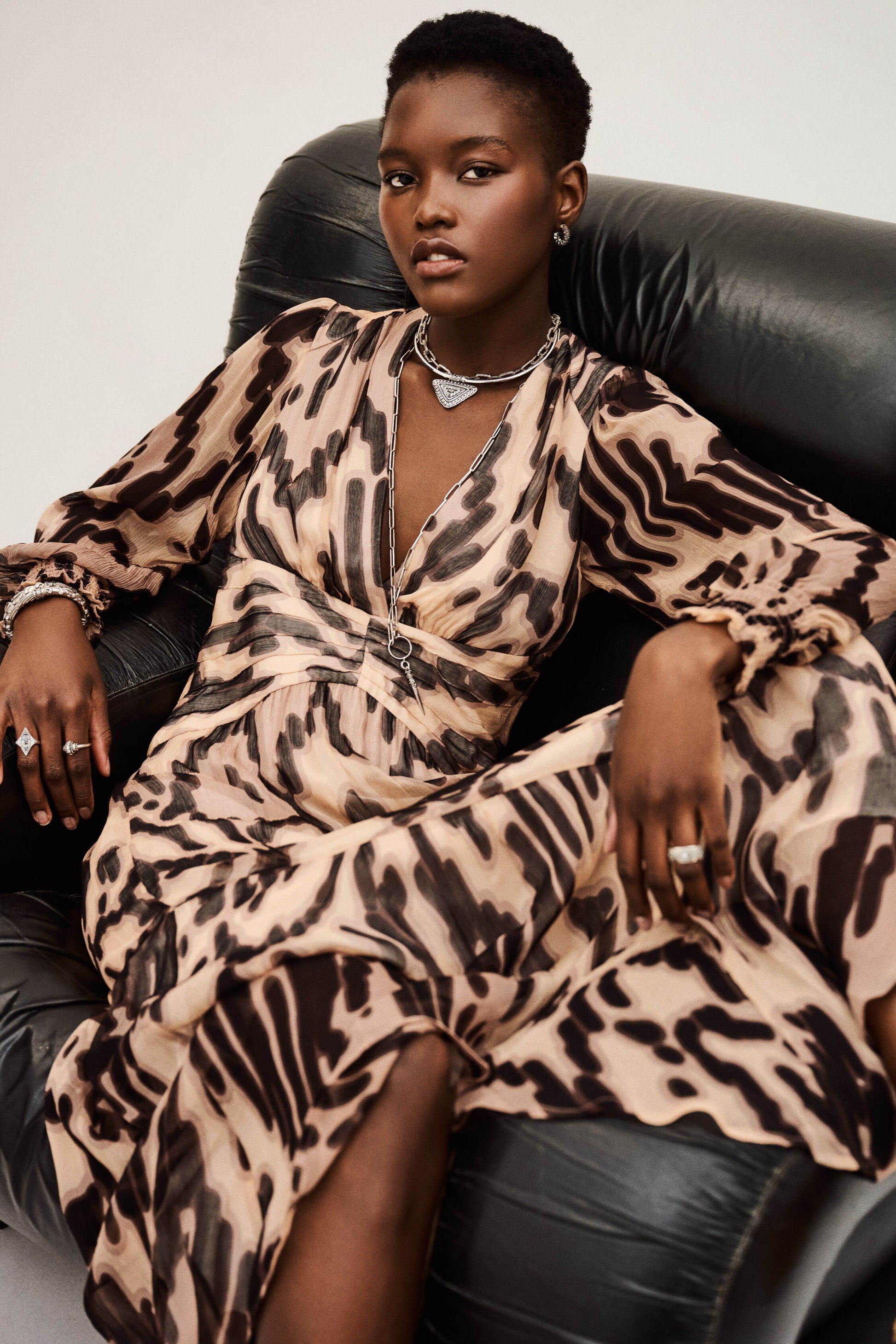 BA&SH Amor Midaxi Dress at Romi Boutique