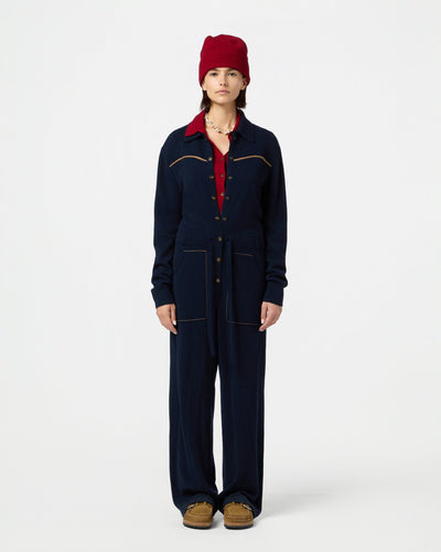 WESTERN EVERYWEAR COVERALL IN MIDNIGHT