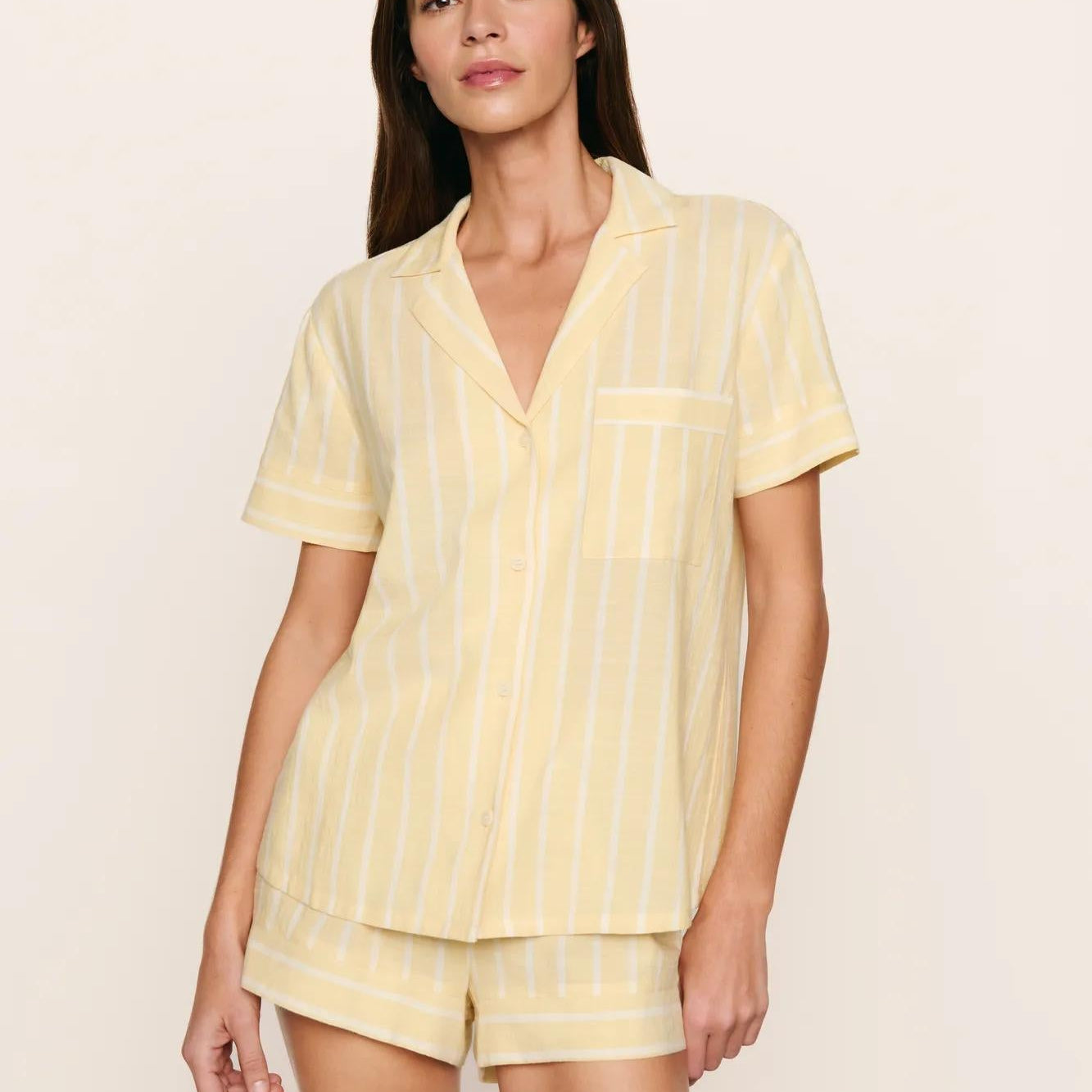 Eberjey Nautico Shortie PJ Set at Romi Boutique