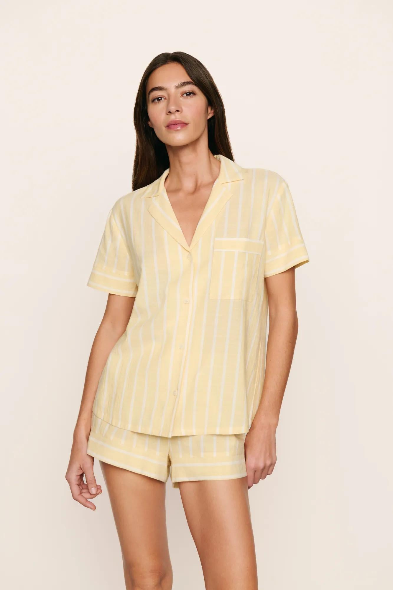 Eberjey Nautico Shortie PJ Set at Romi Boutique