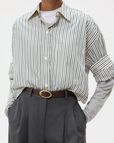 NEXT EX TOP IN IVORY/CILANTRO