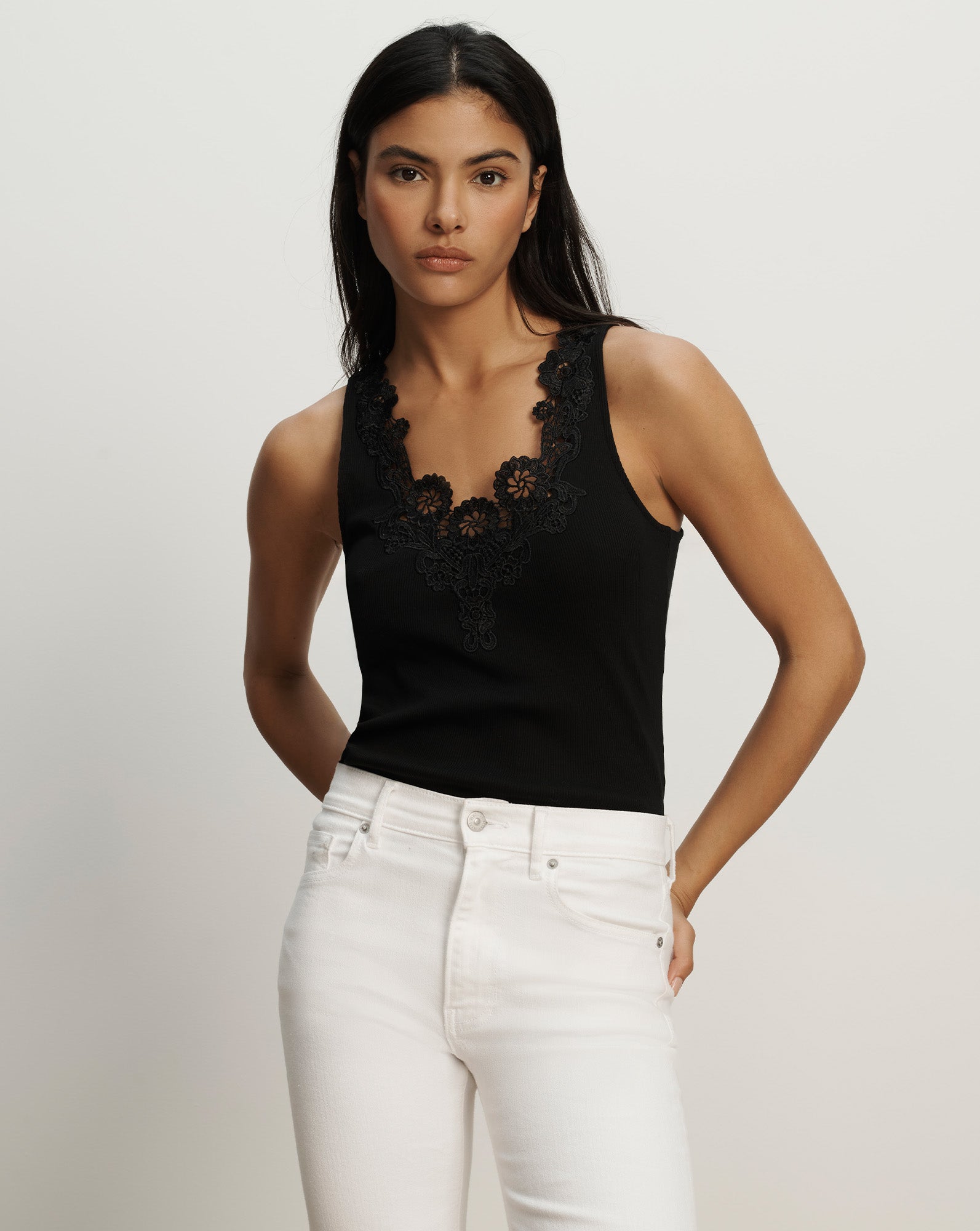 Veronica Beard Narcisa Tank at Romi Boutique