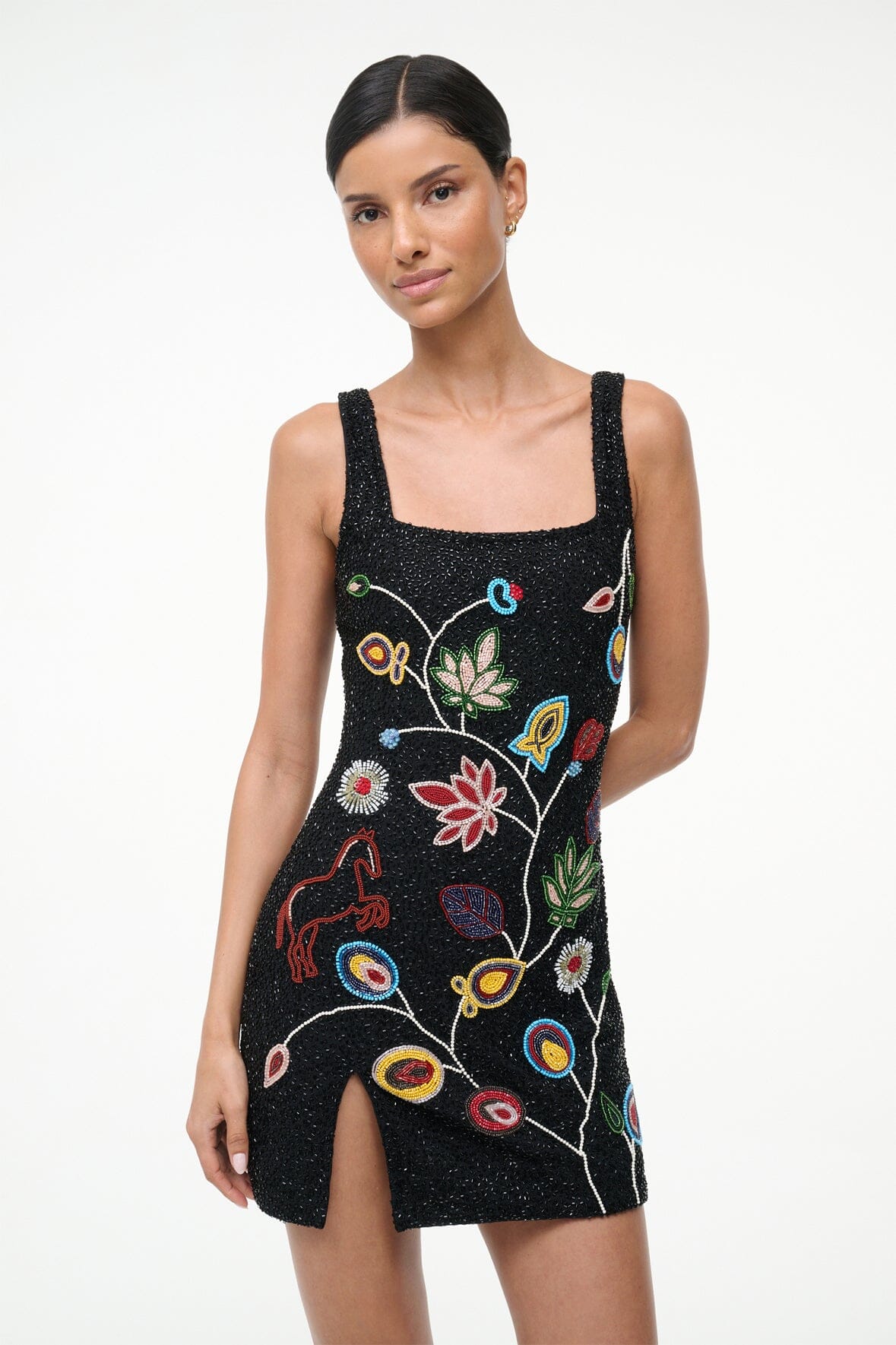 LE SABLE MINI DRESS IN TAPESTRY