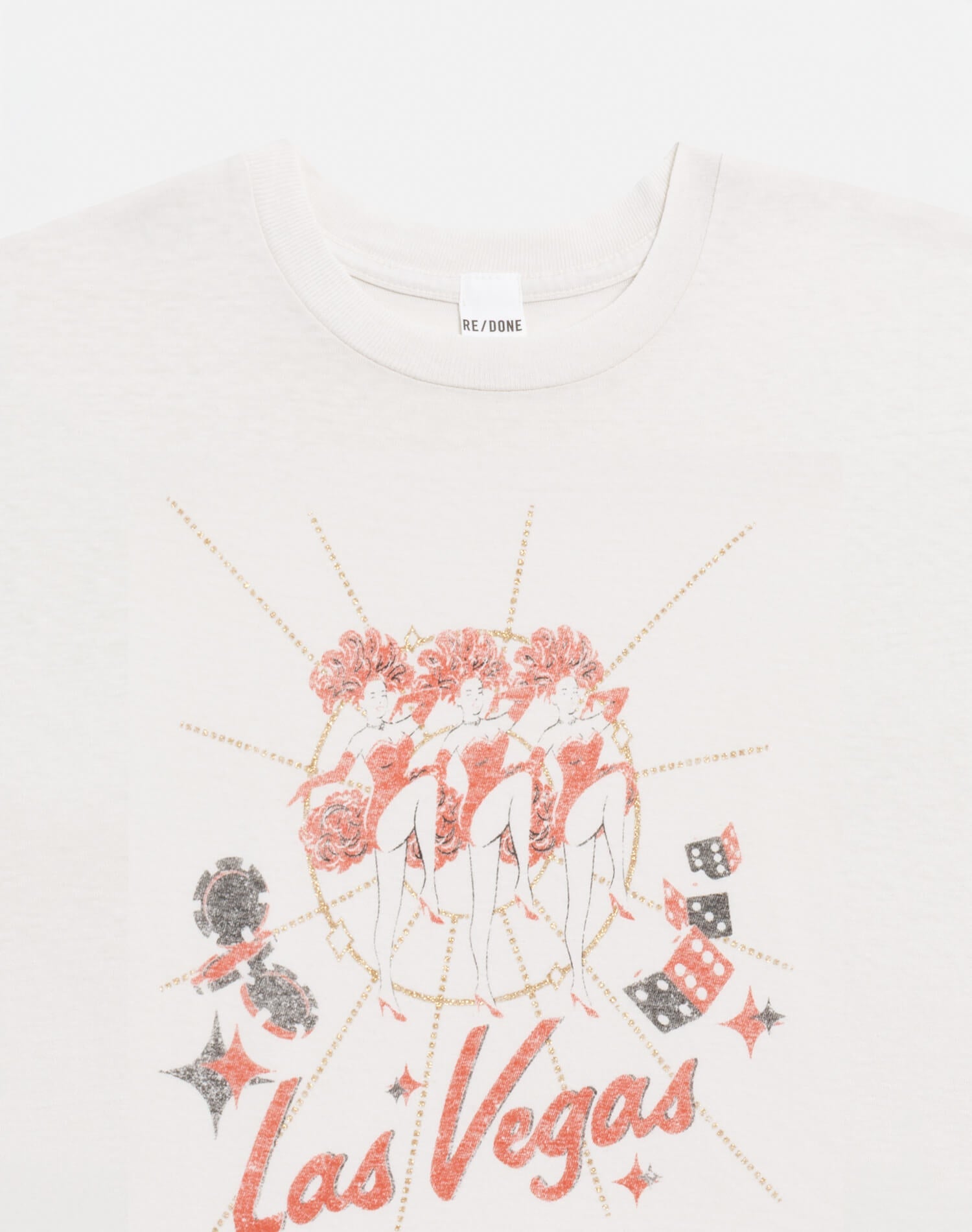 Re/Done CLASSIC "VEGAS" TEE at Romi Boutique