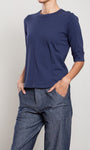 Pharaoh Giada Slim Crew in Supima Slub at Romi Boutique