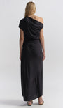 A.L.C Halle One Shoulder Jersey Midi Dress at Romi Boutique