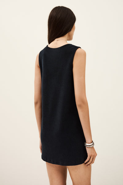 FAWN DRESS IN NAVY - Romi Boutique