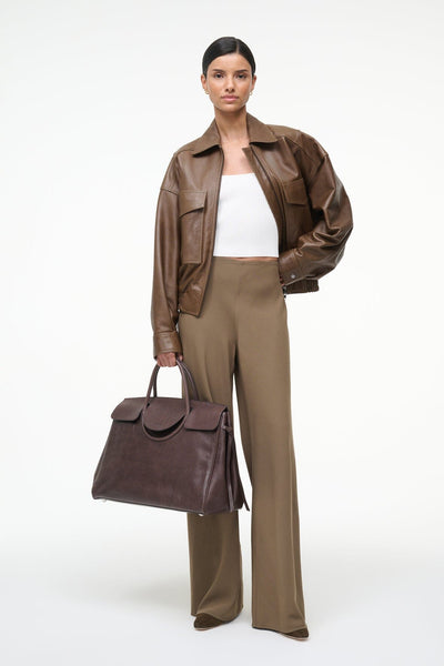 STROLL PANT IN TRUFFLE