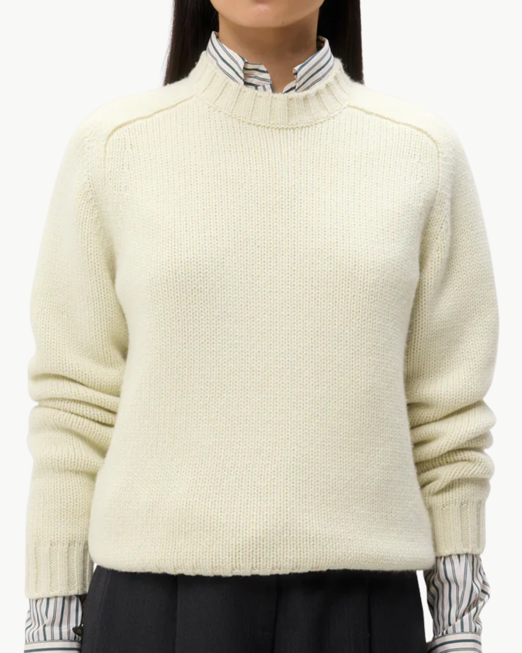 TWP NEW JILL CASHMERE CREWNECK at Romi Boutique