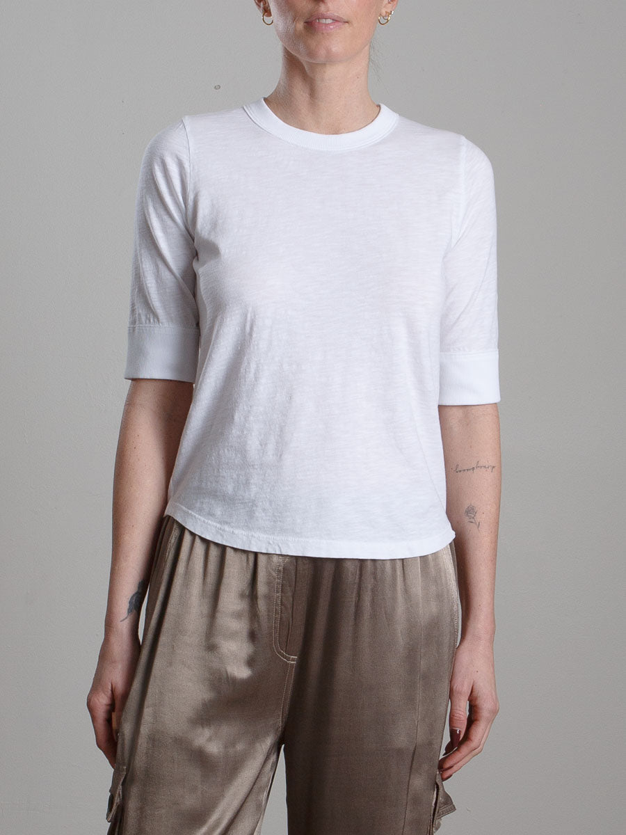 Pharaoh Giada Slim Crew in Supima Slub at Romi Boutique