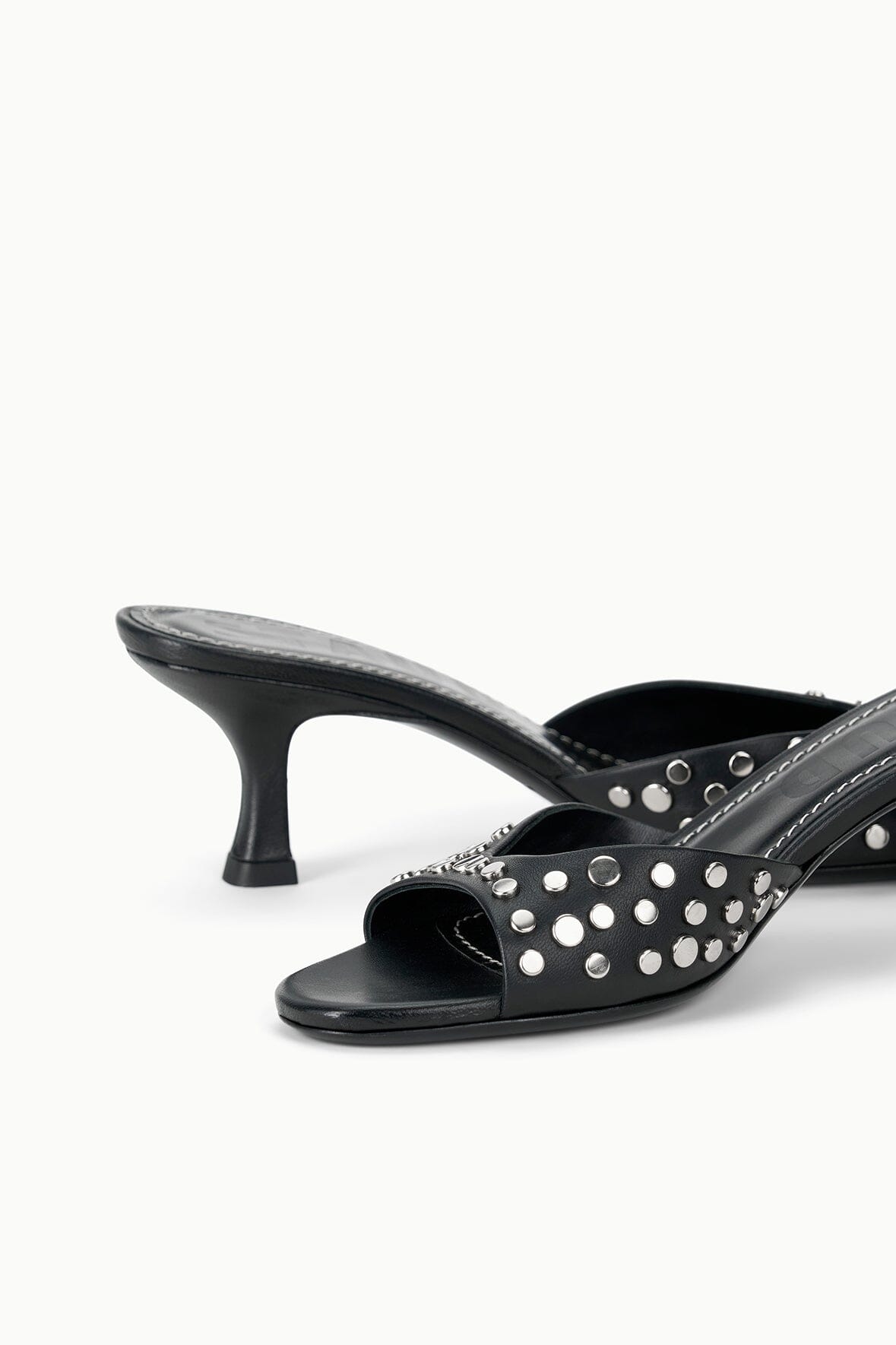 Staud BRIGITTE MULE IN RIVETS at Romi Boutique