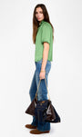 Zadig & Voltaire TOPHER SATIN TOP at Romi Boutique
