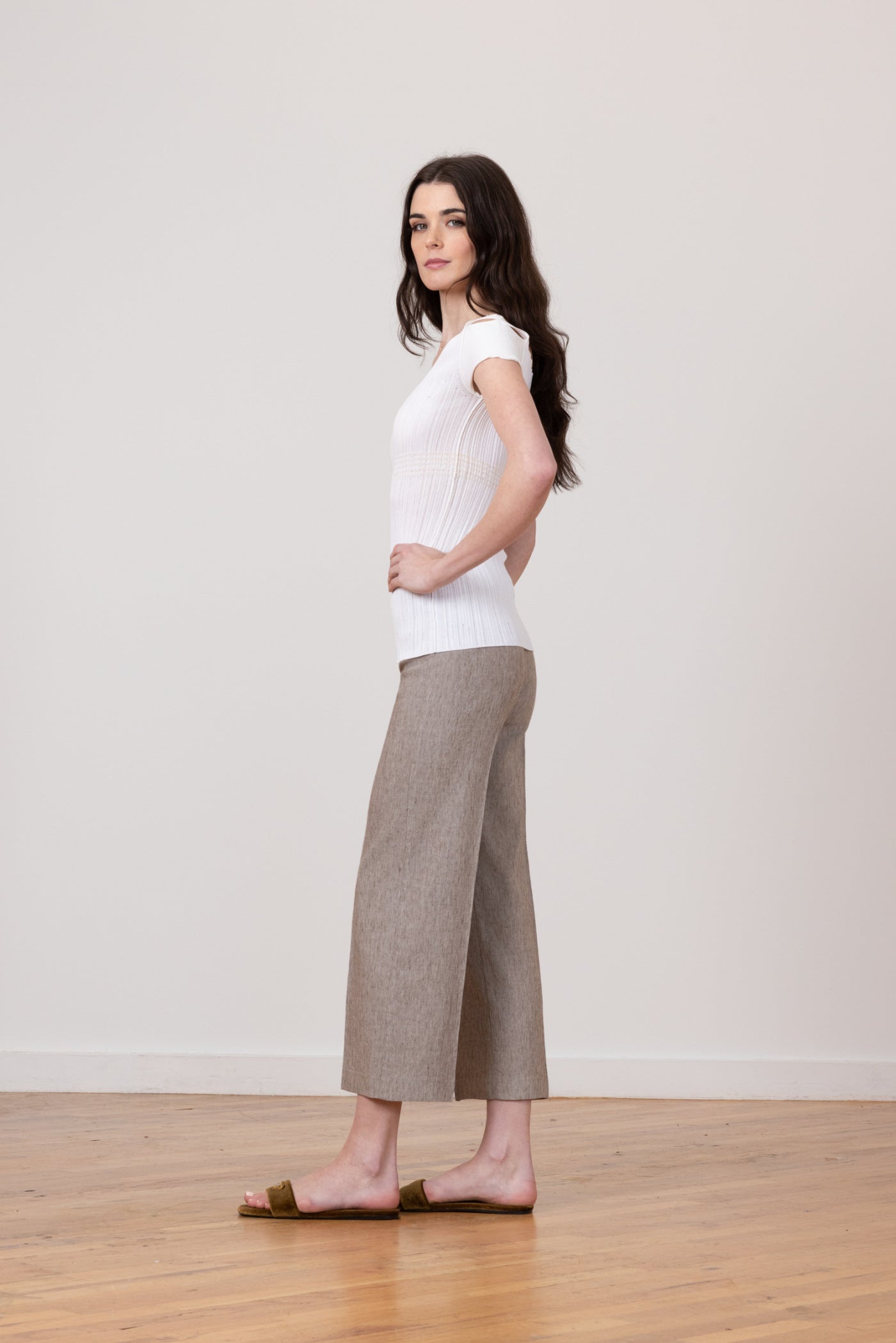 Avenue Montaigne Alex Linen Denim