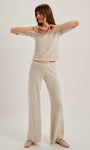 Suzie Kondi LITO LOW RISE FLARE PANTS at Romi Boutique