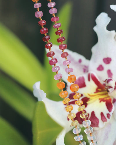 LEI IN MOONSTONE SUNSET