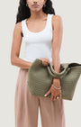 Naghedi ST. BARTHS MEDIUM TOTE IN OLEA at Romi Boutique