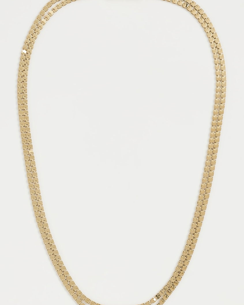 Double Amalfi Chain Necklace