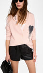 Zadig & Voltaire MIRKAZ CASHMERE CARDIGAN at Romi Boutique