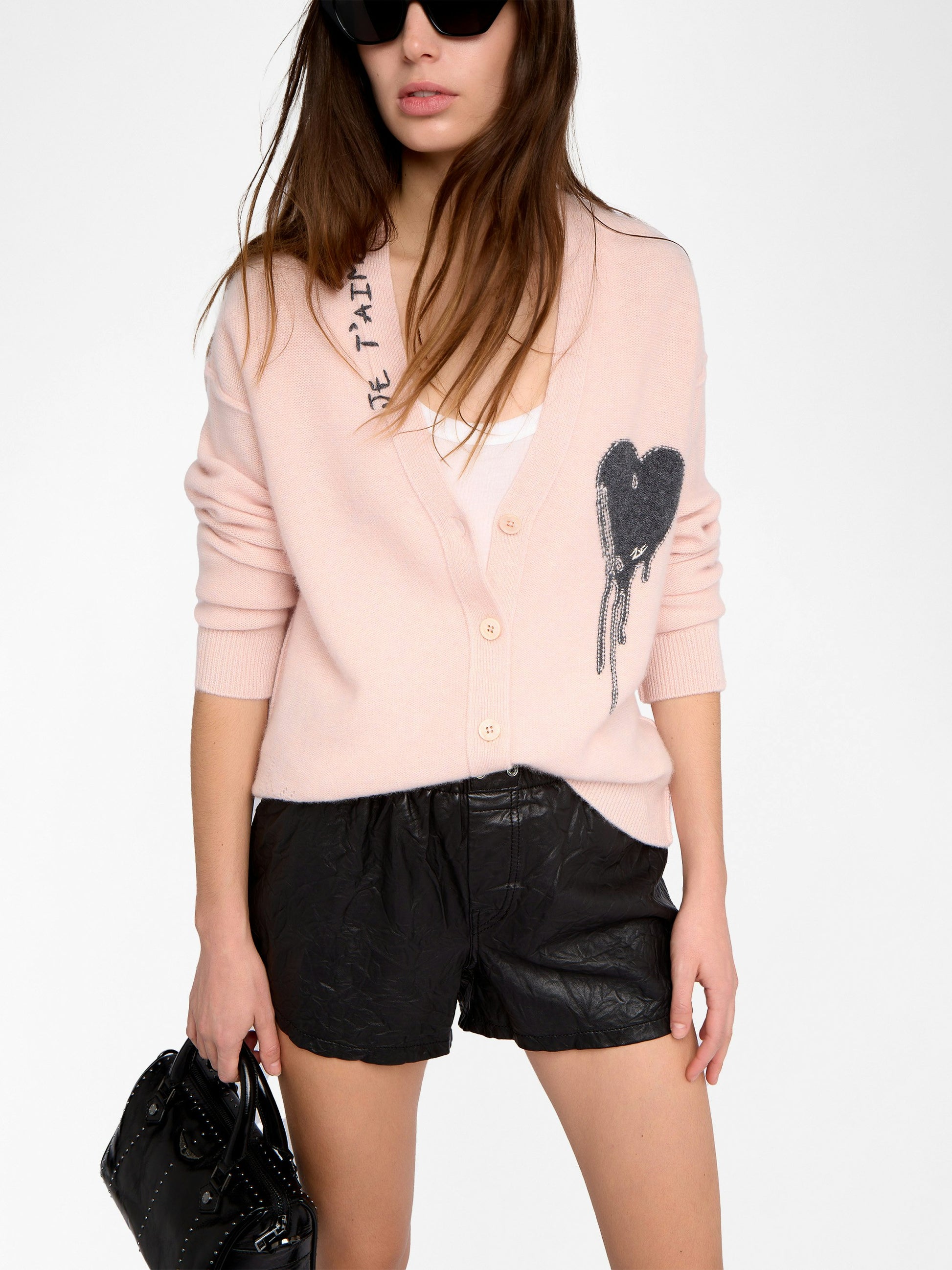 Zadig & Voltaire MIRKAZ CASHMERE CARDIGAN at Romi Boutique