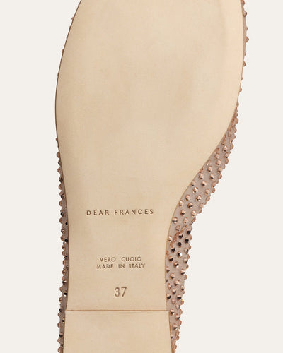BALLA CRYSTALS FLAT IN NUDE
