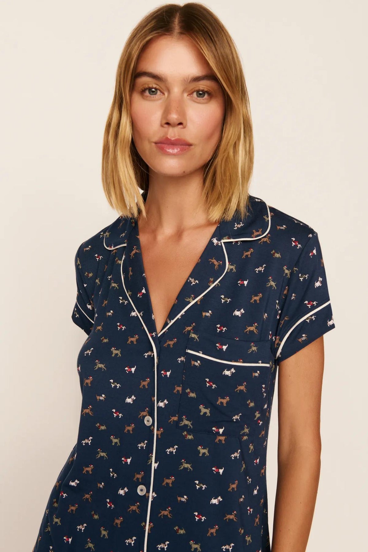 Eberjey Gisele Printed Long Pj Set at Romi Boutique