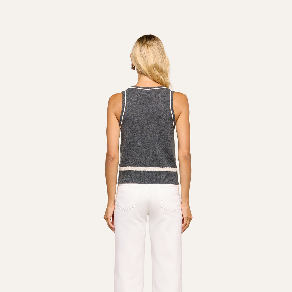 L'Agence Filou Cashmere Tank at Romi Boutique