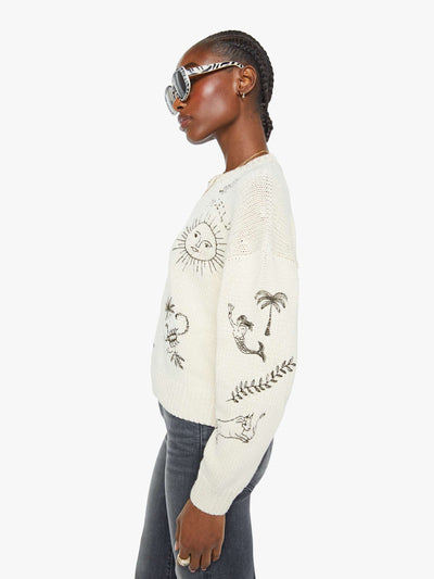 THE JUMPER IN DRAWINGS IN THE SAND - Romi Boutique