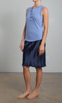 Pharaoh Ani Skirt in Vintage Satin at Romi Boutique
