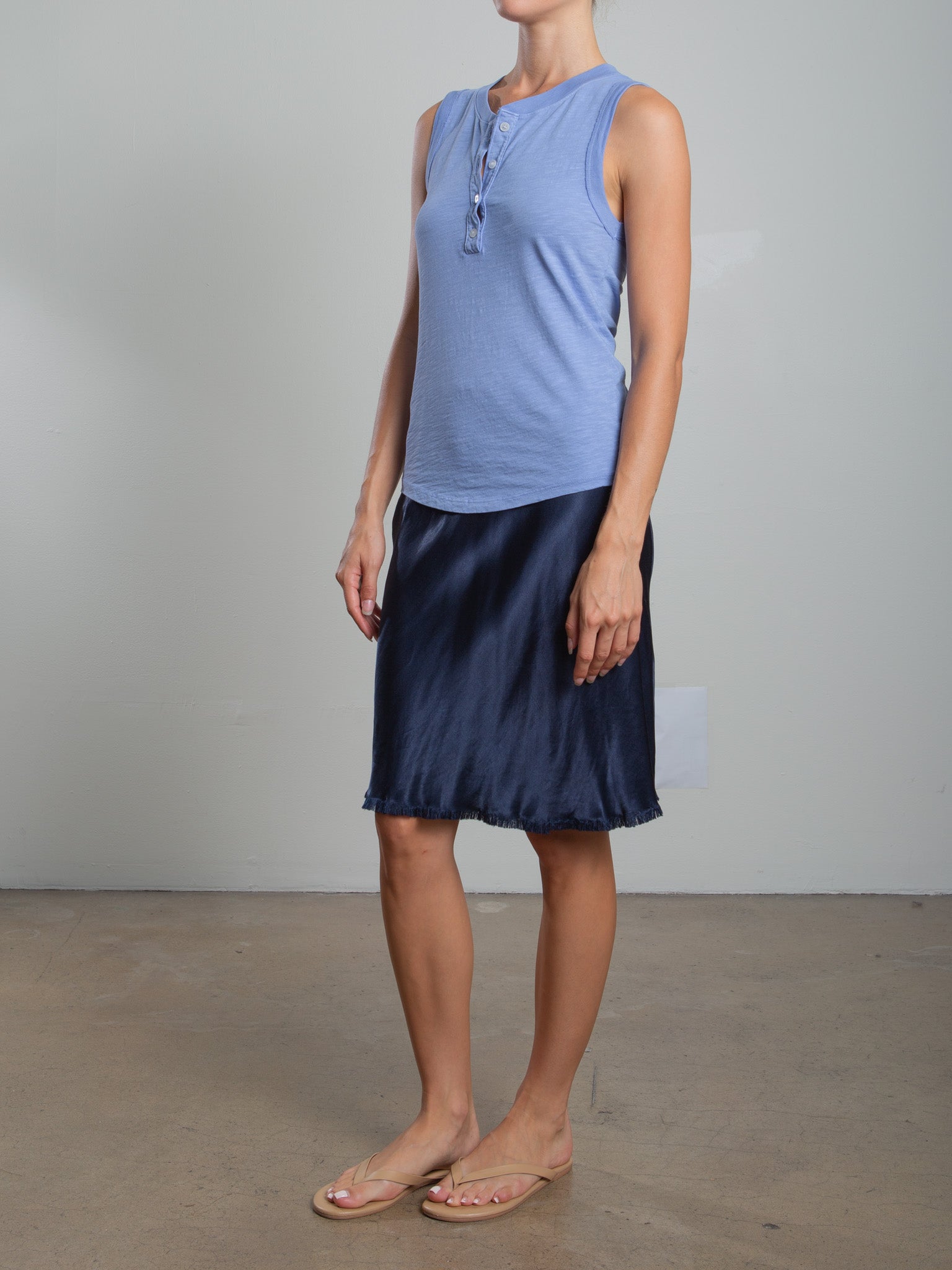 Pharaoh Ani Skirt in Vintage Satin at Romi Boutique