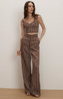 Veronica Beard CARRAWAY WIDE-LEG PANT at Romi Boutique