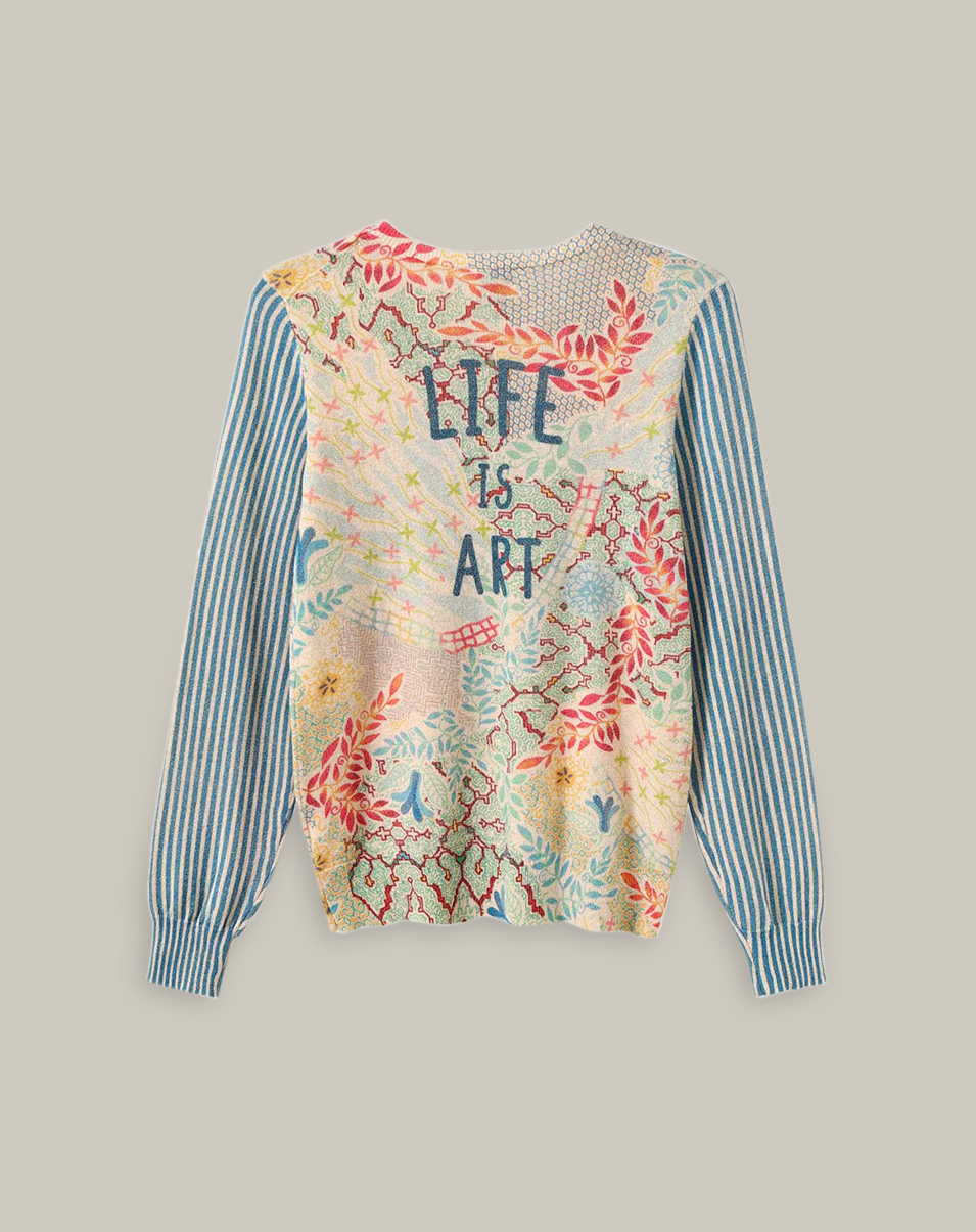 Me369 EMERTA KNIT TOP at Romi Boutique
