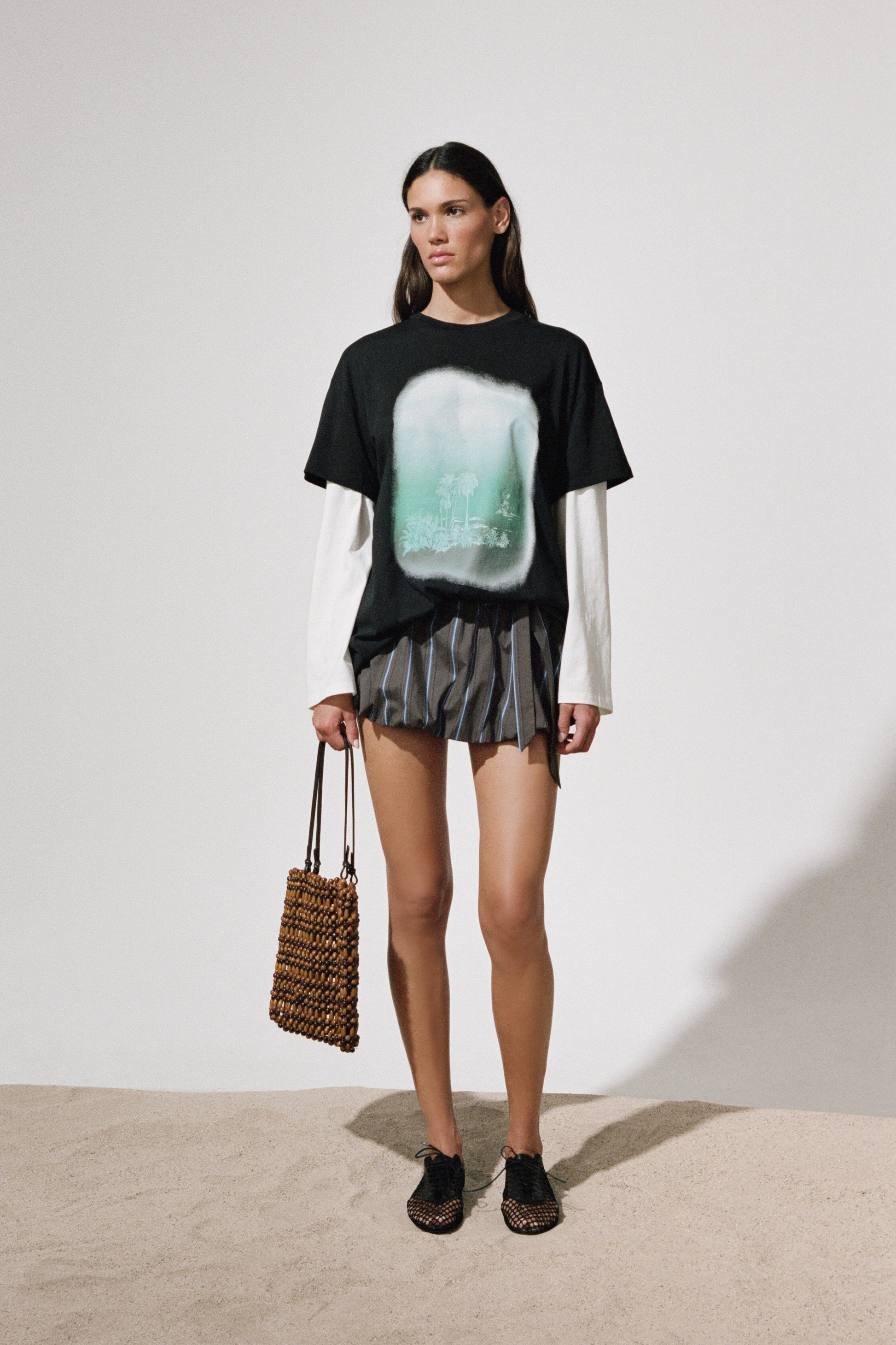 Staud BAJA MINI TOTE at Romi Boutique