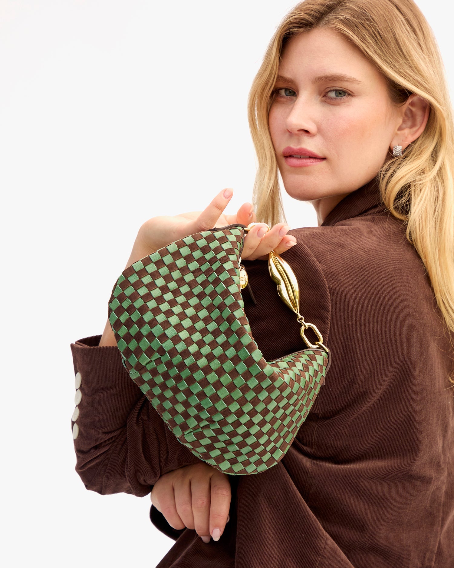 Clare V PETIT MOYEN MESSENGER at Romi Boutique
