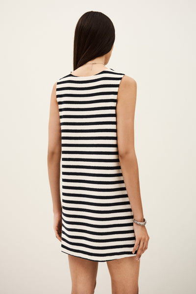 FAWN DRESS IN MARINE - Romi Boutique