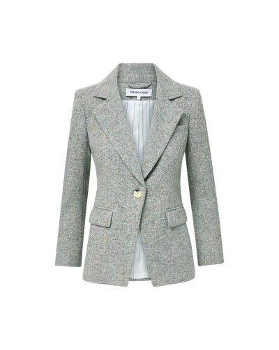 HEALY DICKEY JACKET IN ANTIQUE BLUE MELANGE