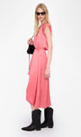 Zadig & Voltaire RANDALL ASYMMETRIC RUFFLED DRESS at Romi Boutique