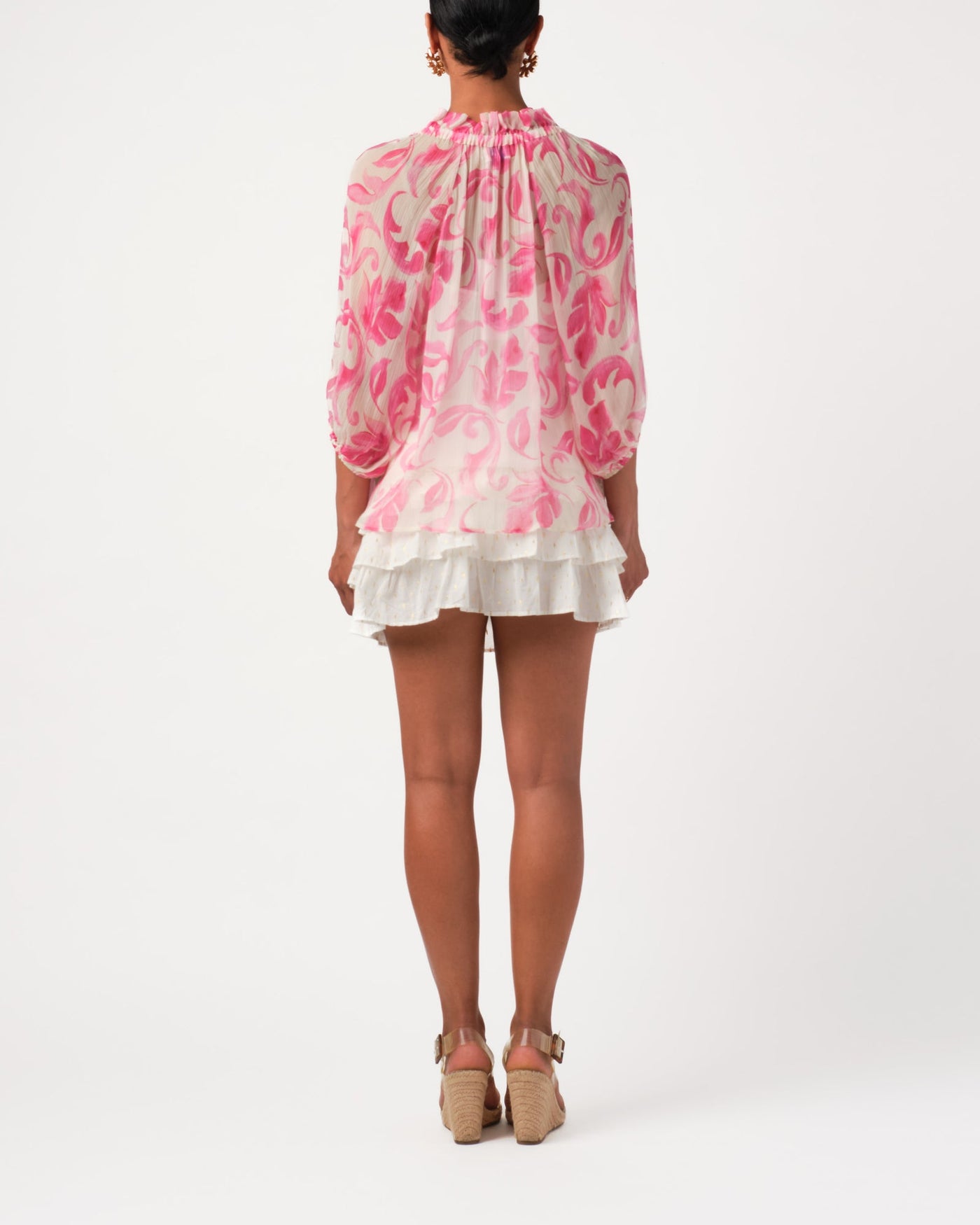 HARPER TOP IN FUSCHIA