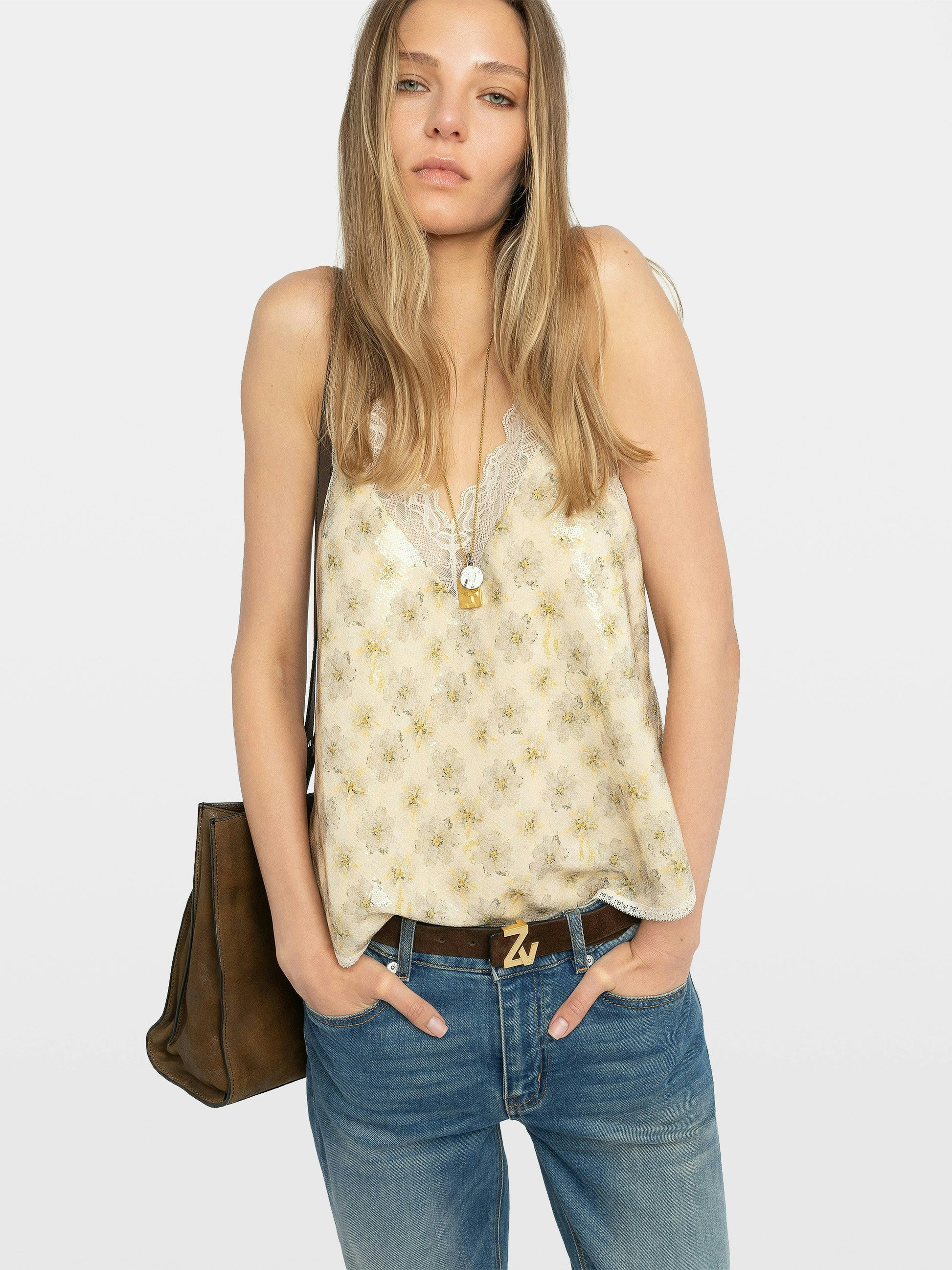 Zadig & Voltaire CHRISTY CAMISOLE at Romi Boutique