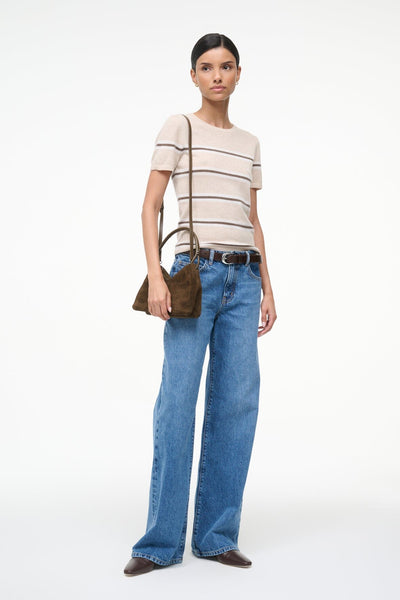 VALERIE SHOULDER BAG IN TRUFFLE