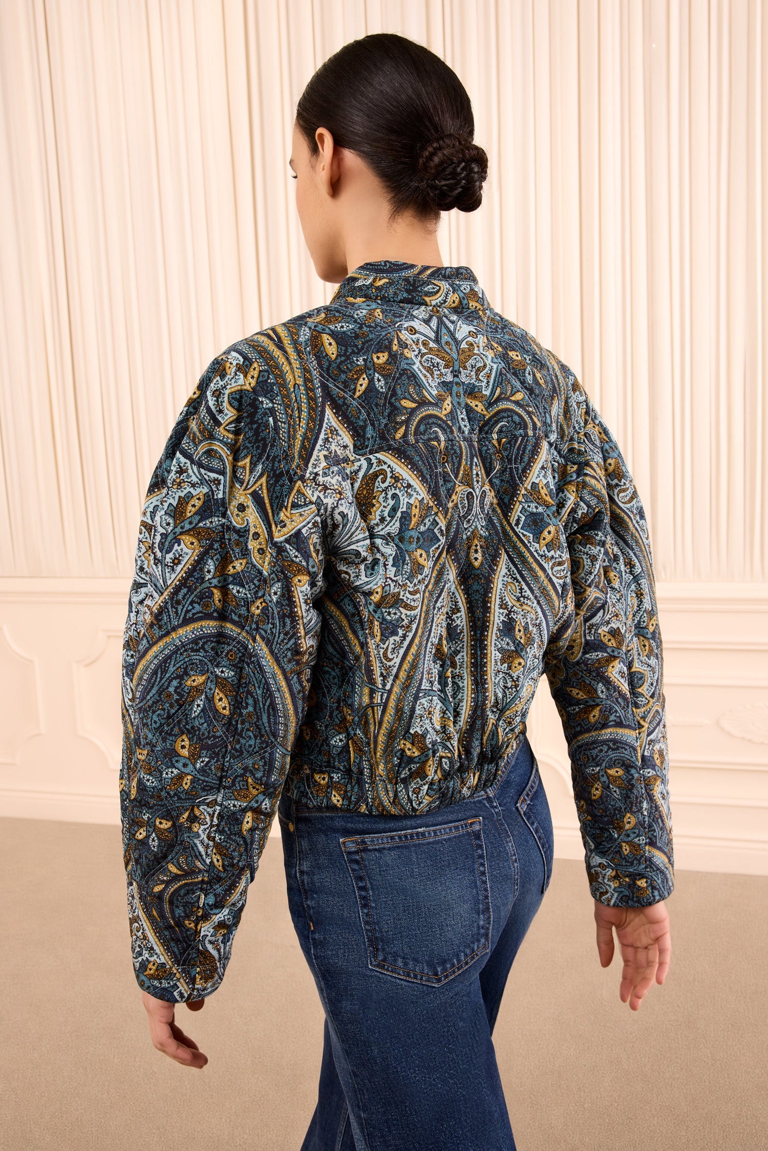 Ulla Johnson Yara Silk Jacket at Romi Boutique