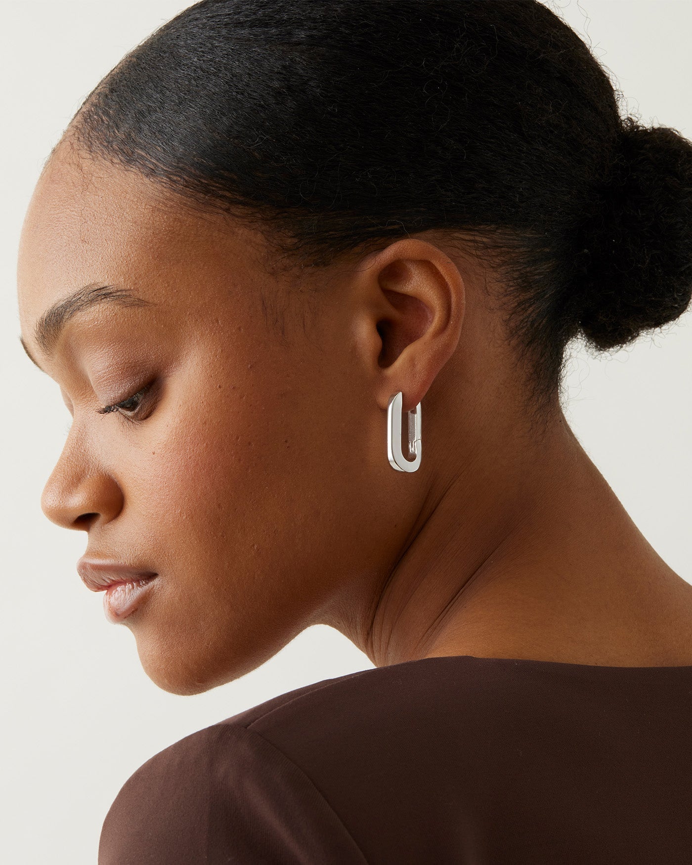 Jenny Bird U-Link Earrings at Romi Boutique