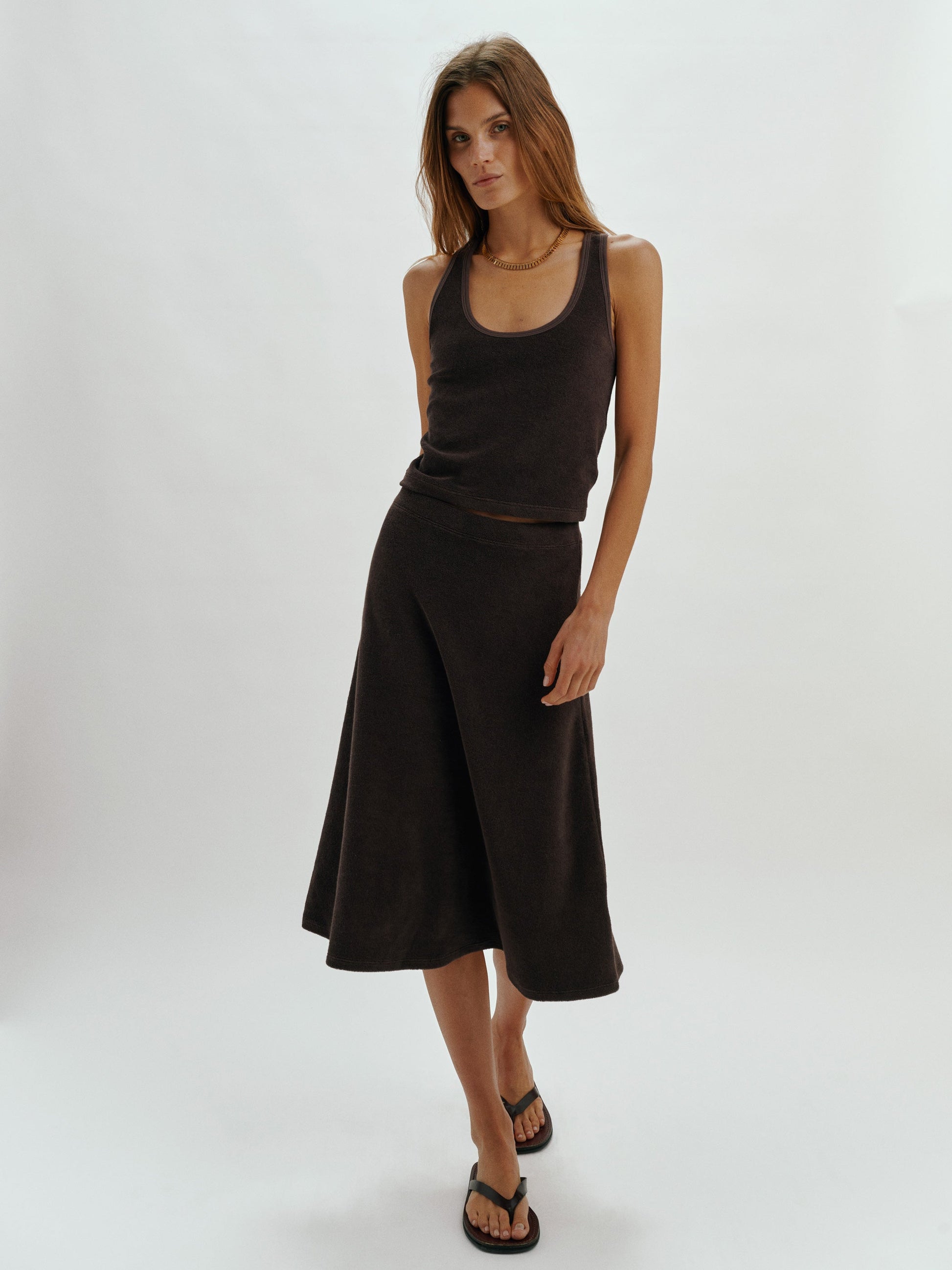Suzie Kondi TIA RACERBACK TANK TOP at Romi Boutique