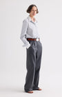 TWP Double Layer Boyfriend Shirt at Romi Boutique