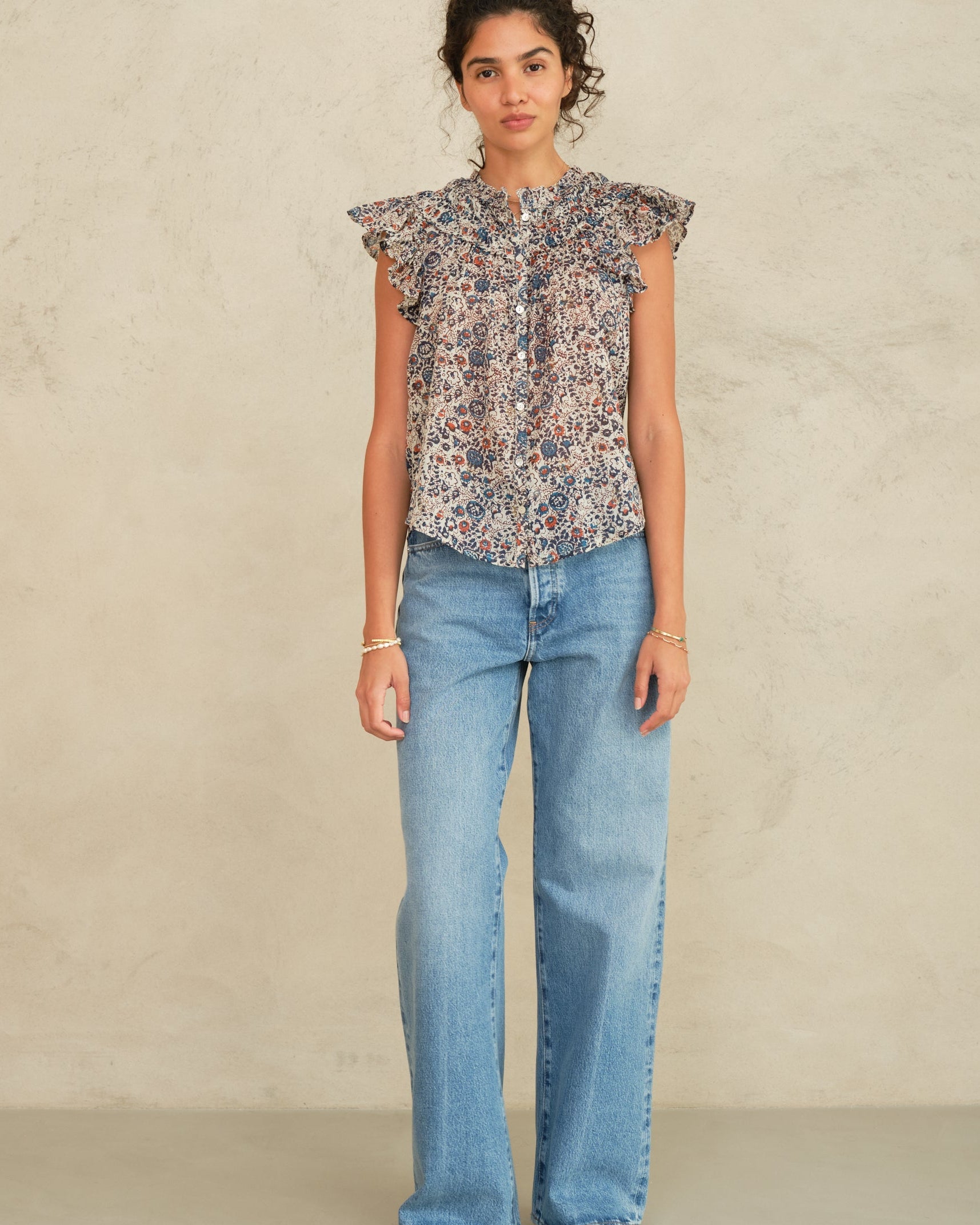 Cass Frill Top